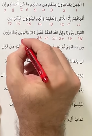 العدد 60 في القران الكريم